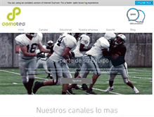 Tablet Screenshot of domotes.com